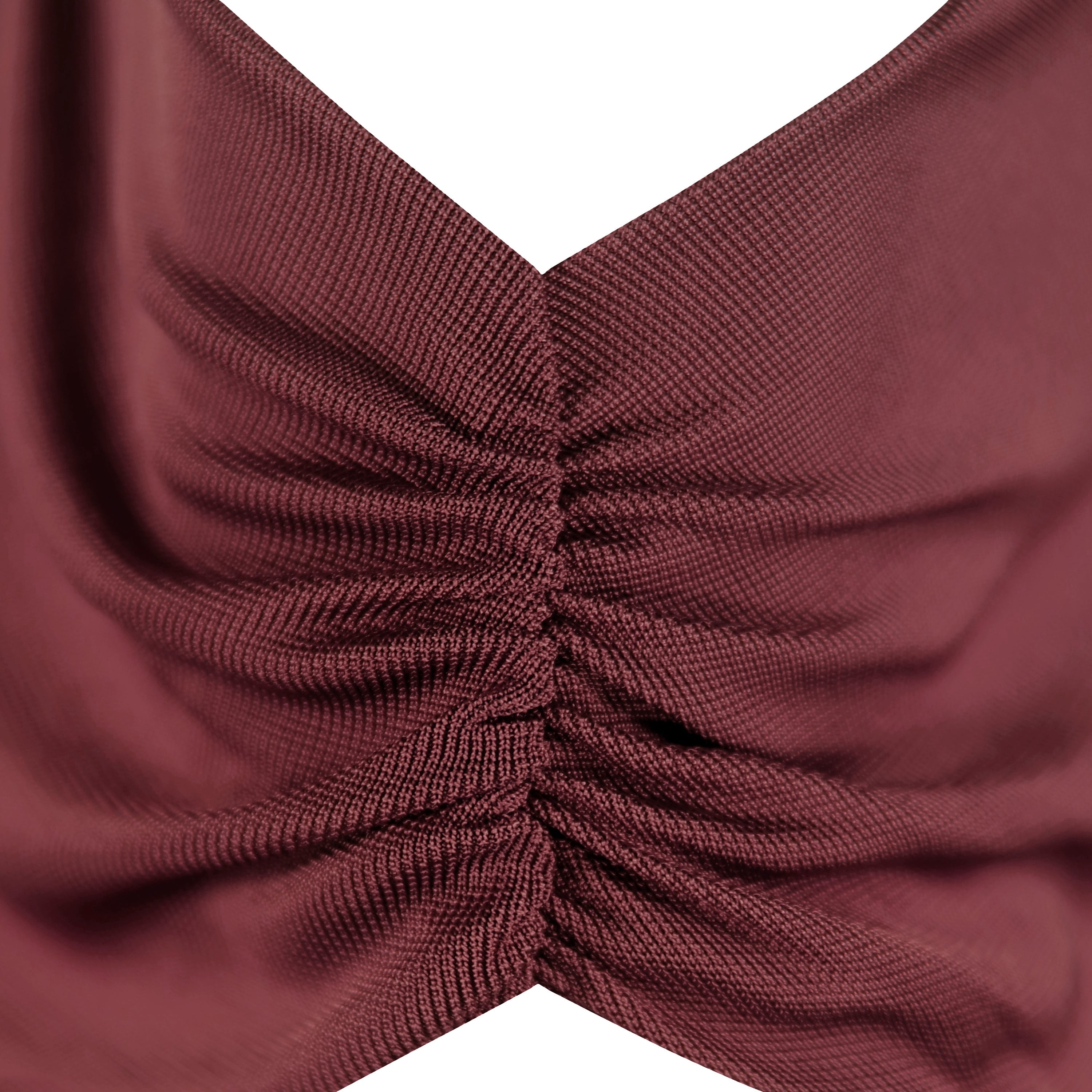 It Ain't Over Claret Drop Shoulder Top By Me & Thee