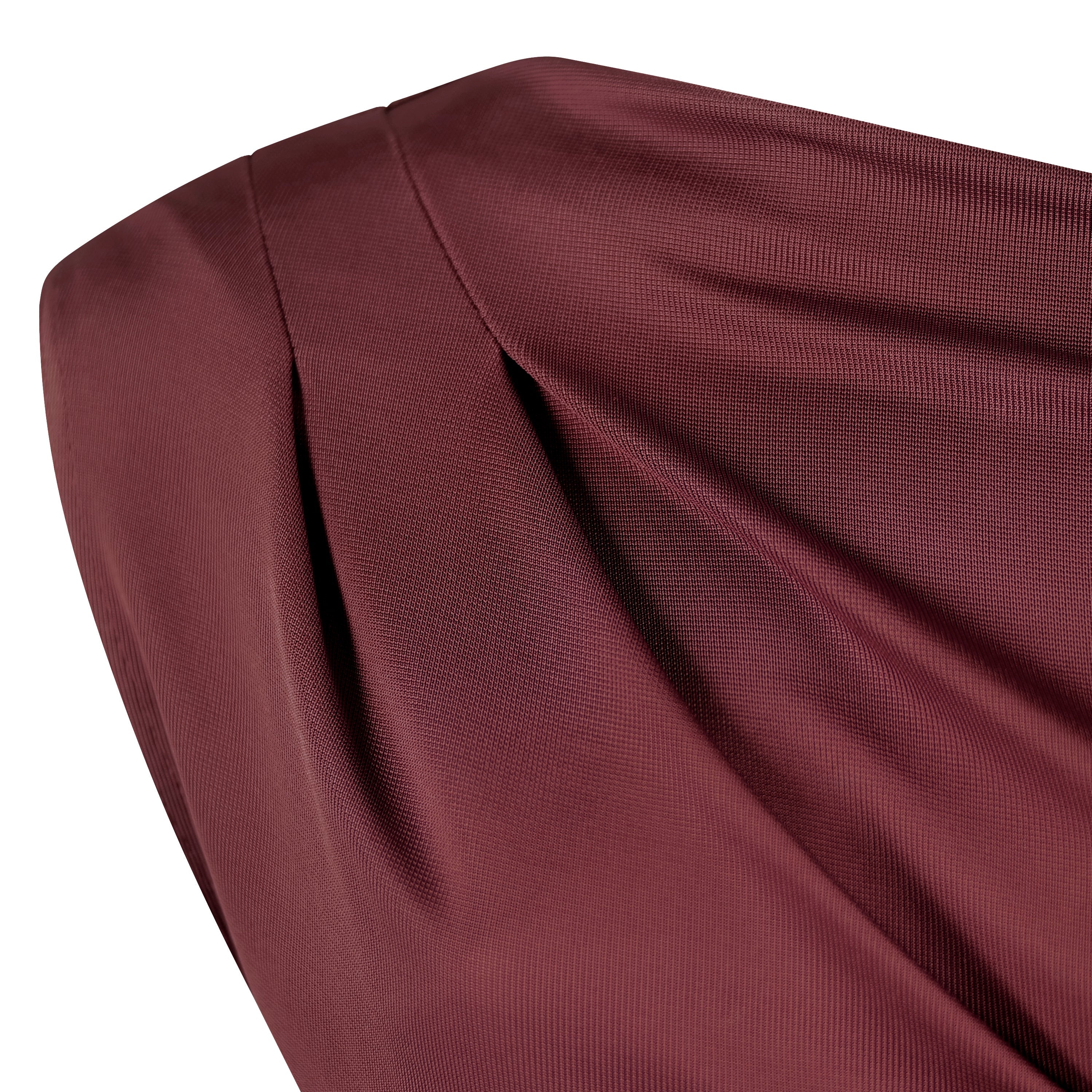 It Ain't Over Claret Drop Shoulder Top By Me & Thee