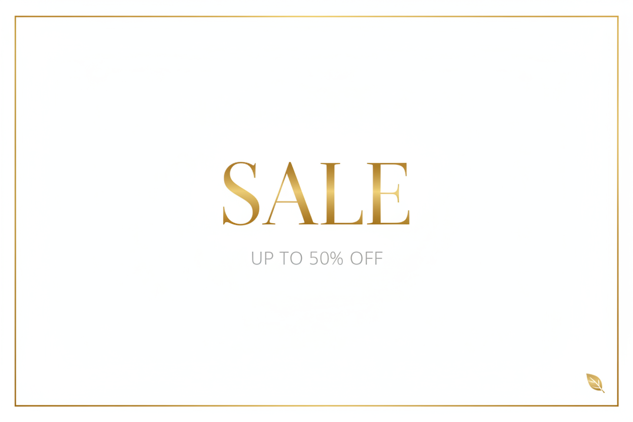 Homepage Sale Banner