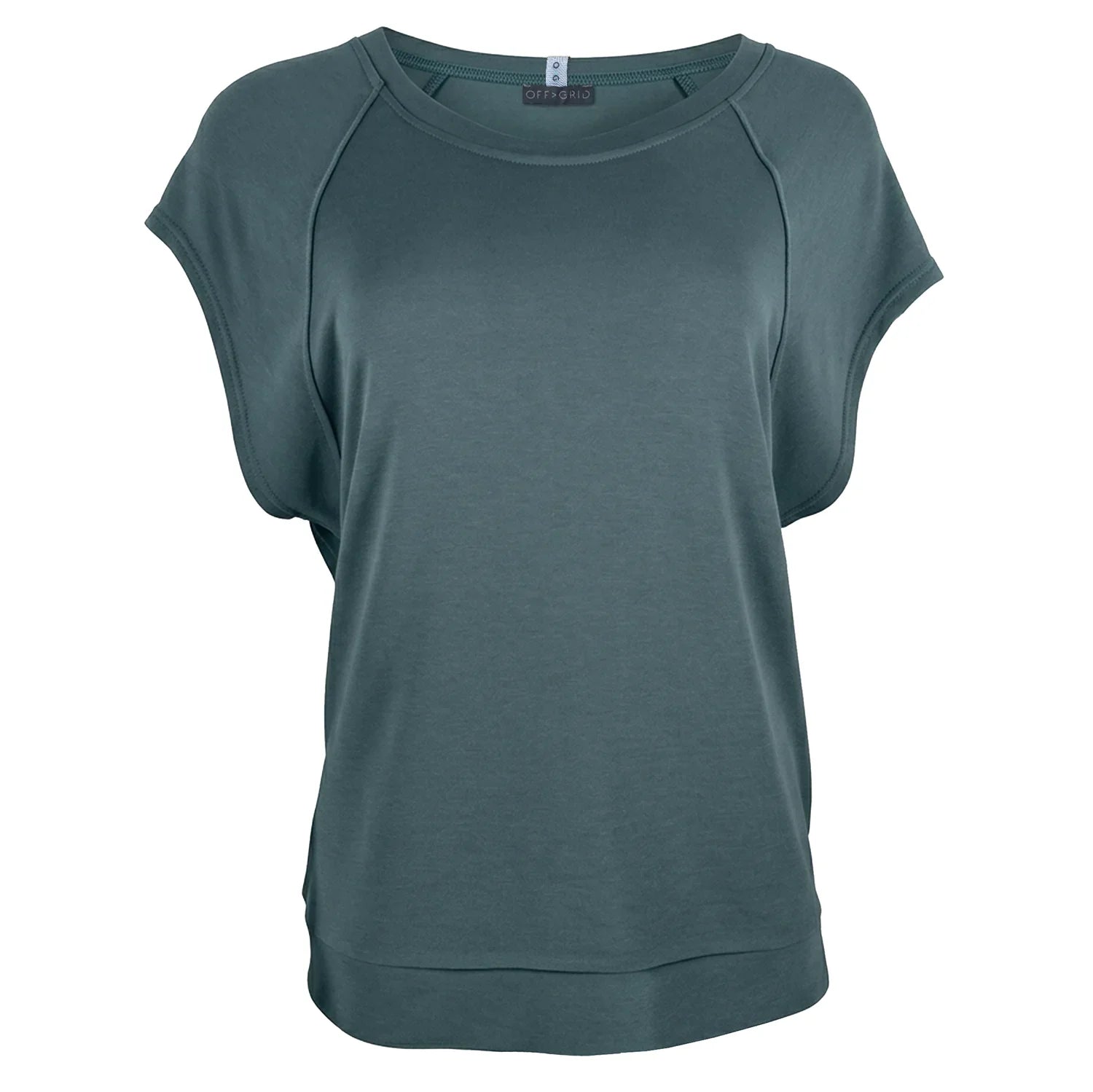 IZOLA Smartcel Boat Neck Sweat-Shirt In Petrol Blue