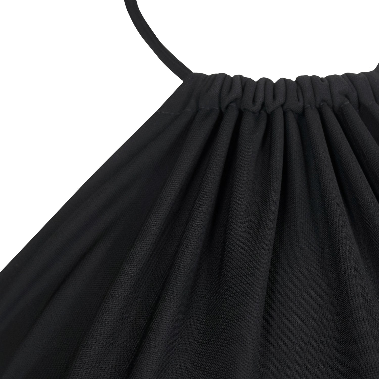 Have - Nots Black Halter Neck Top by Me&Thee
