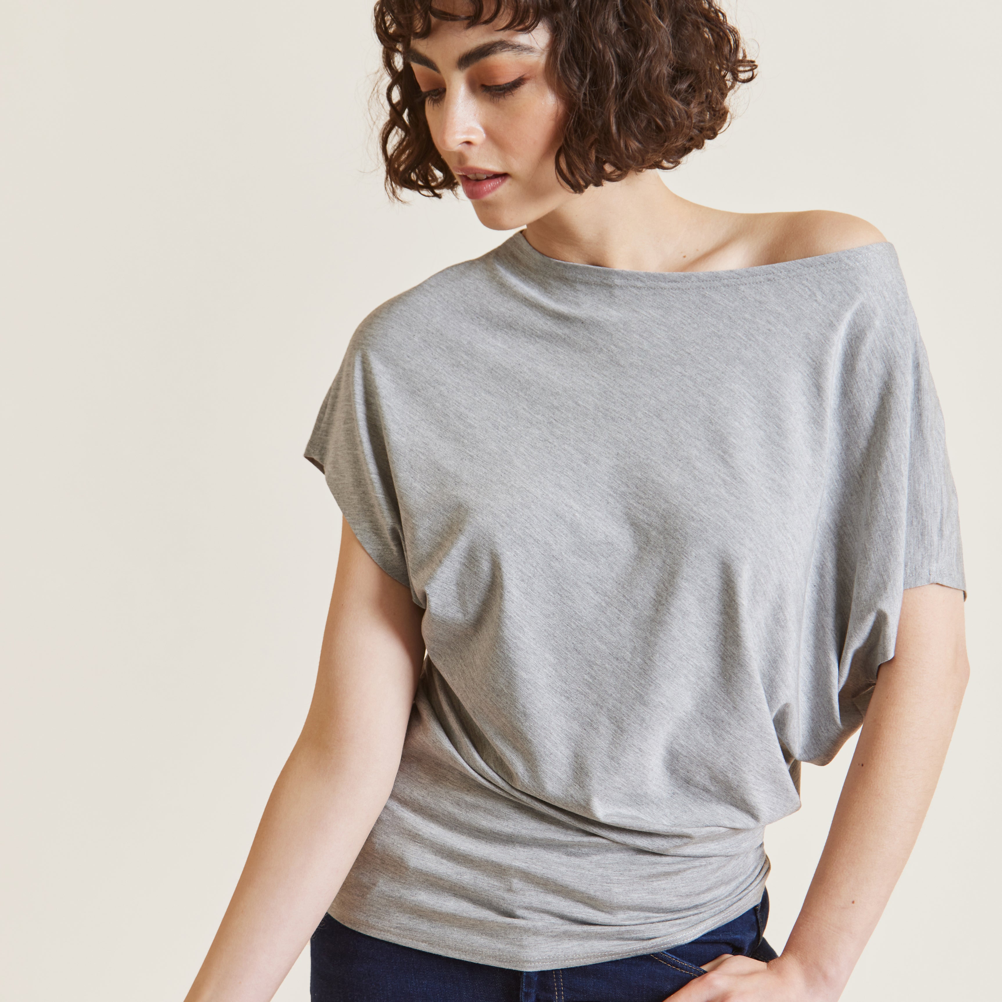 Hocus Pocus Grey Marl Tee By Me&Thee