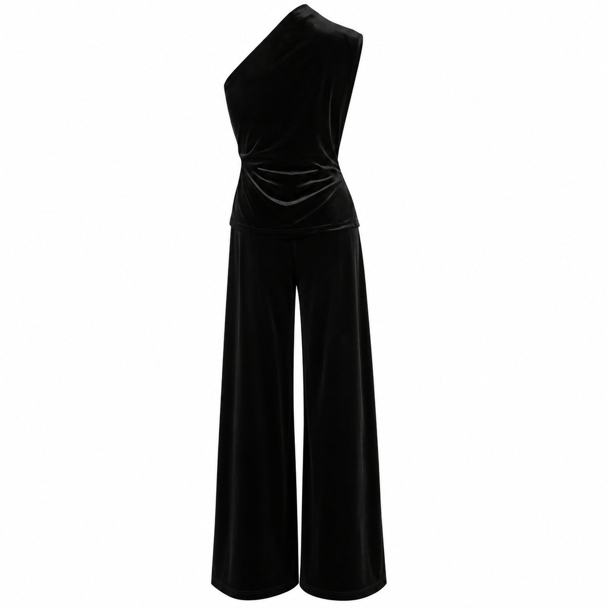 Rise & Shine black velvet co-ord by Me&Thee