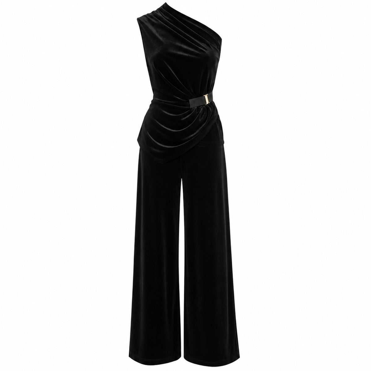 Rise & Shine black velvet co-ord by Me&Thee