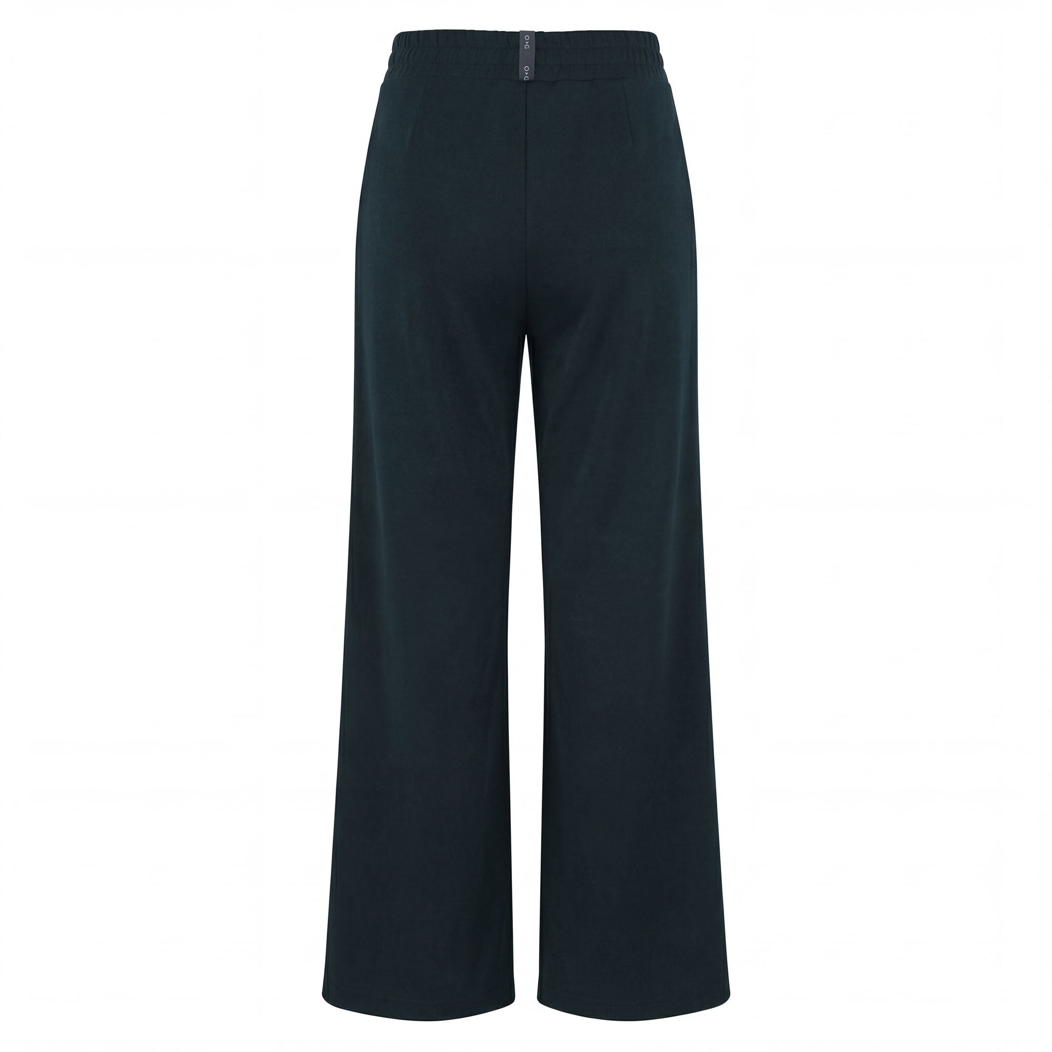 VIK Sustainable Scuba Wide Leg Trouser In Ink