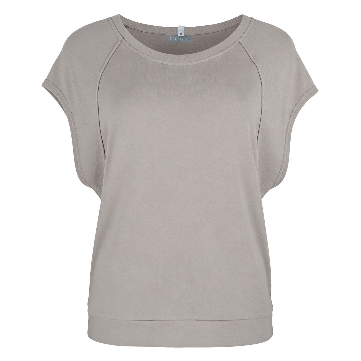 SOMBRIO Smartcel Boat Neck Sweat-Shirt In Pale Grey