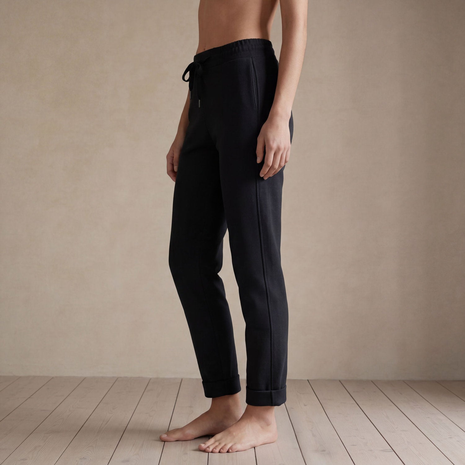 BODA Recycled Polyester Twill Jogger In Black