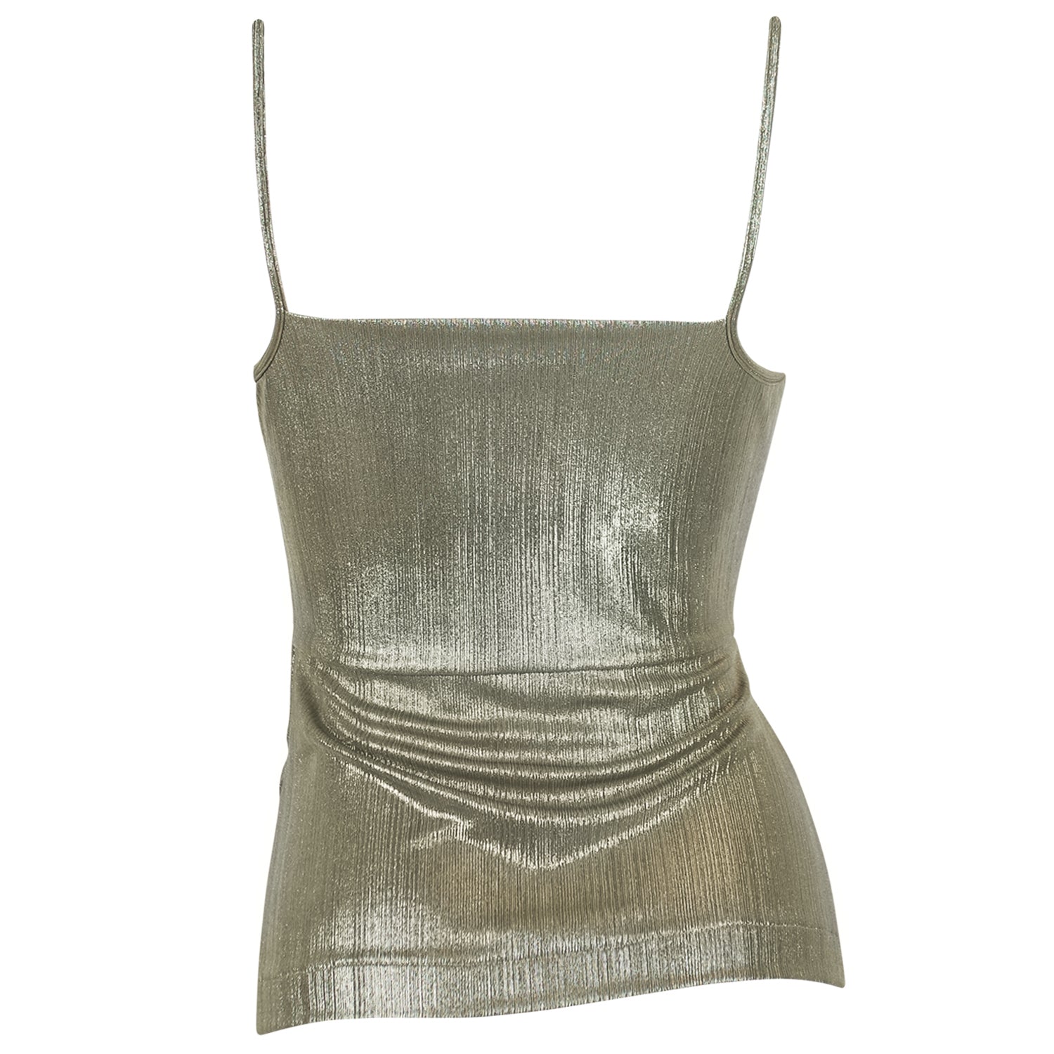 Hands Down Gold Wrap Camisole Top by Me&Thee